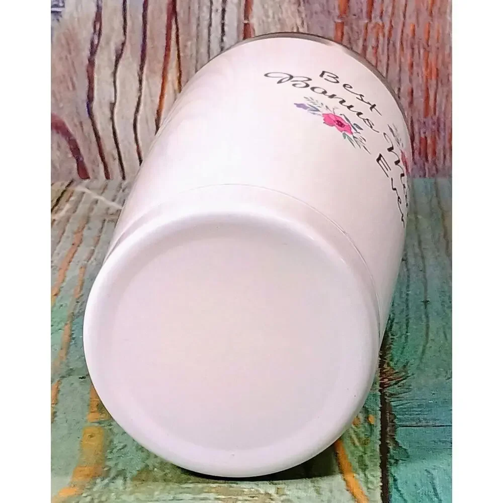 Best Bonus Mom Ever Stainless Steel‎ Travel Tumbler with Straw